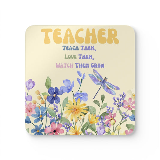Teacher Corkwood Coasters - Set of 4