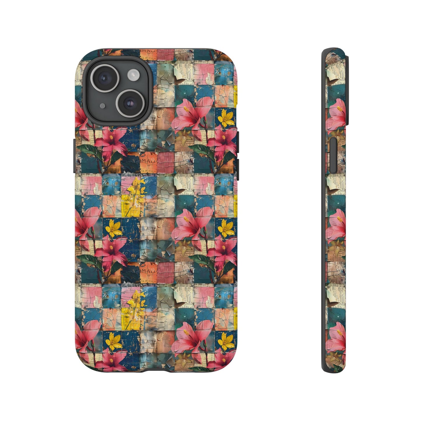 Collage Pattern IPhone Case - IPhones 11 - 15