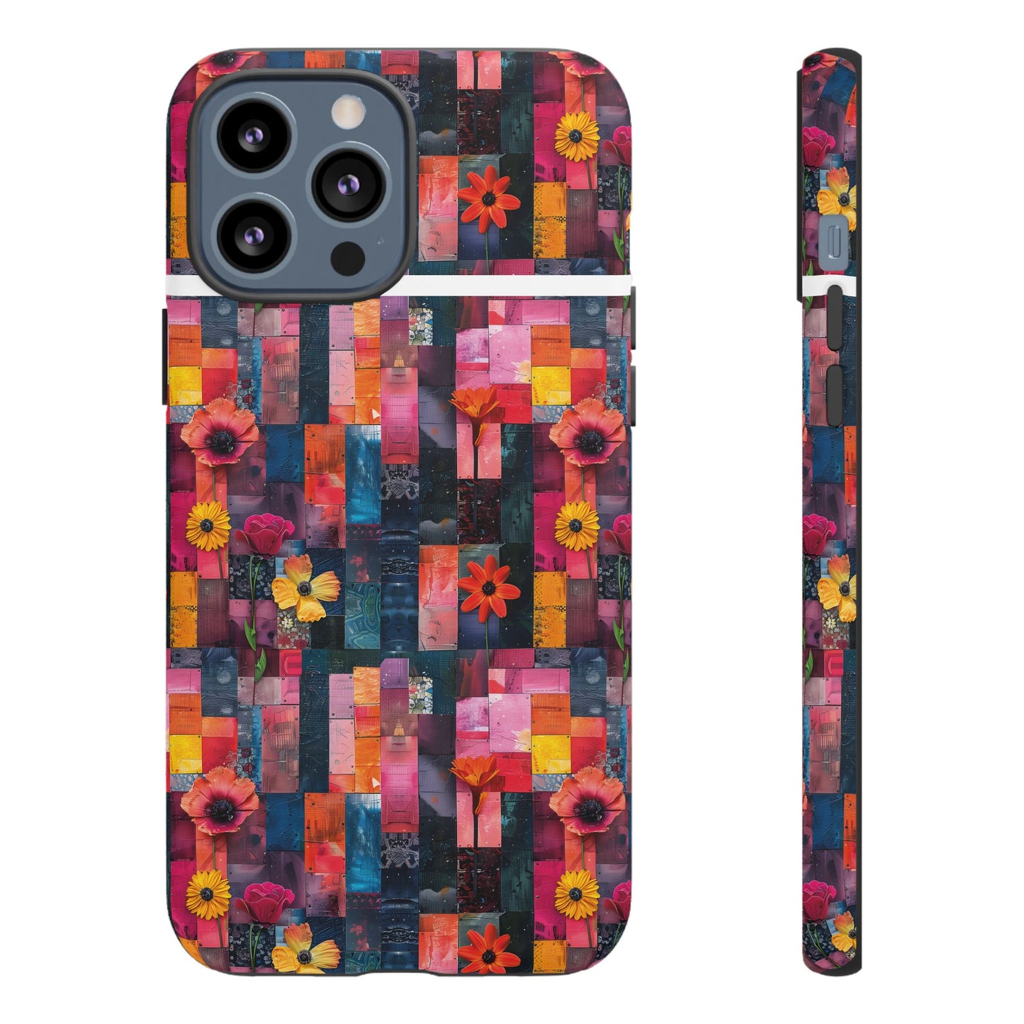 Colorful Collage Pattern IPhone Case