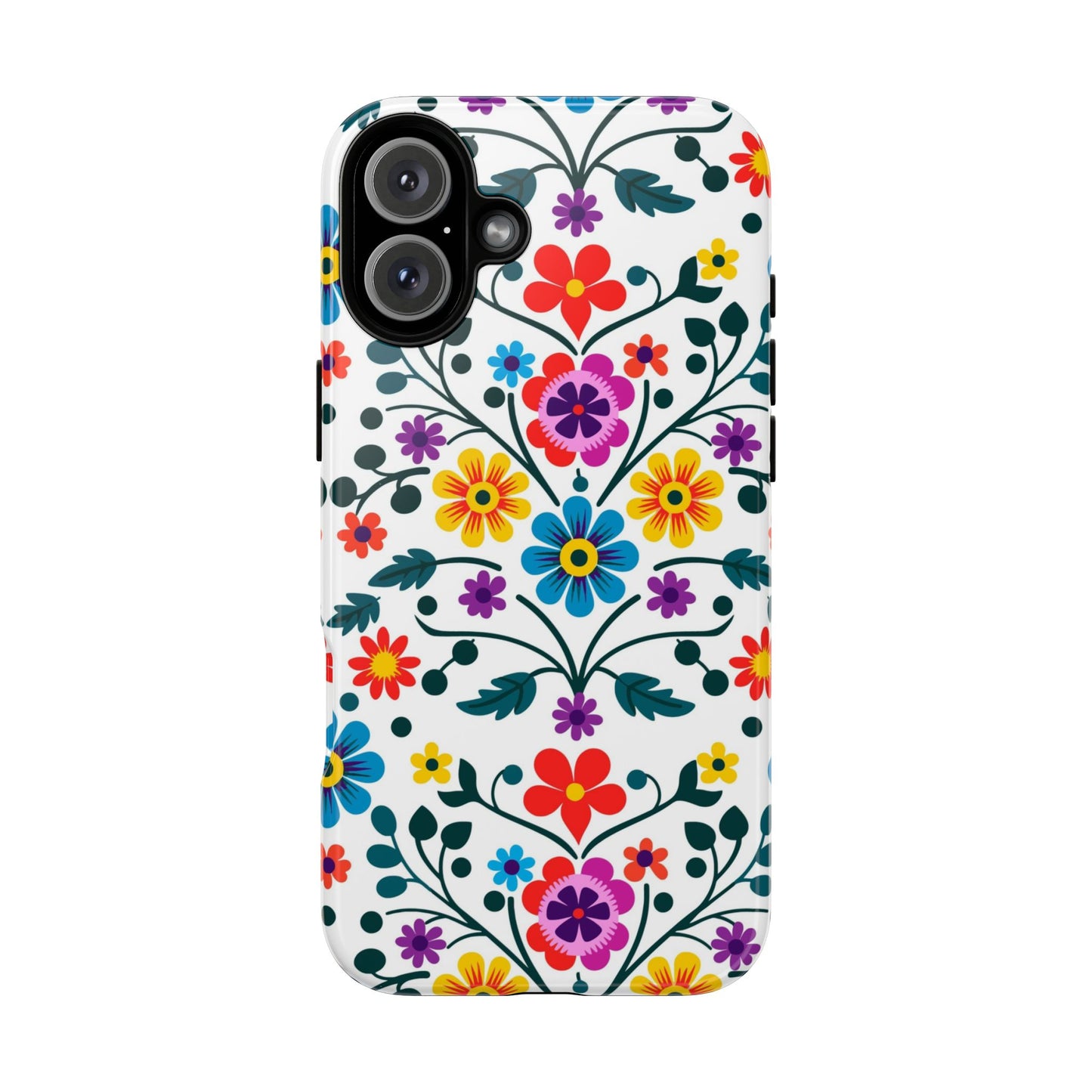 Beautiful Floral IPhone Protective Case for IPhones 11 - 16