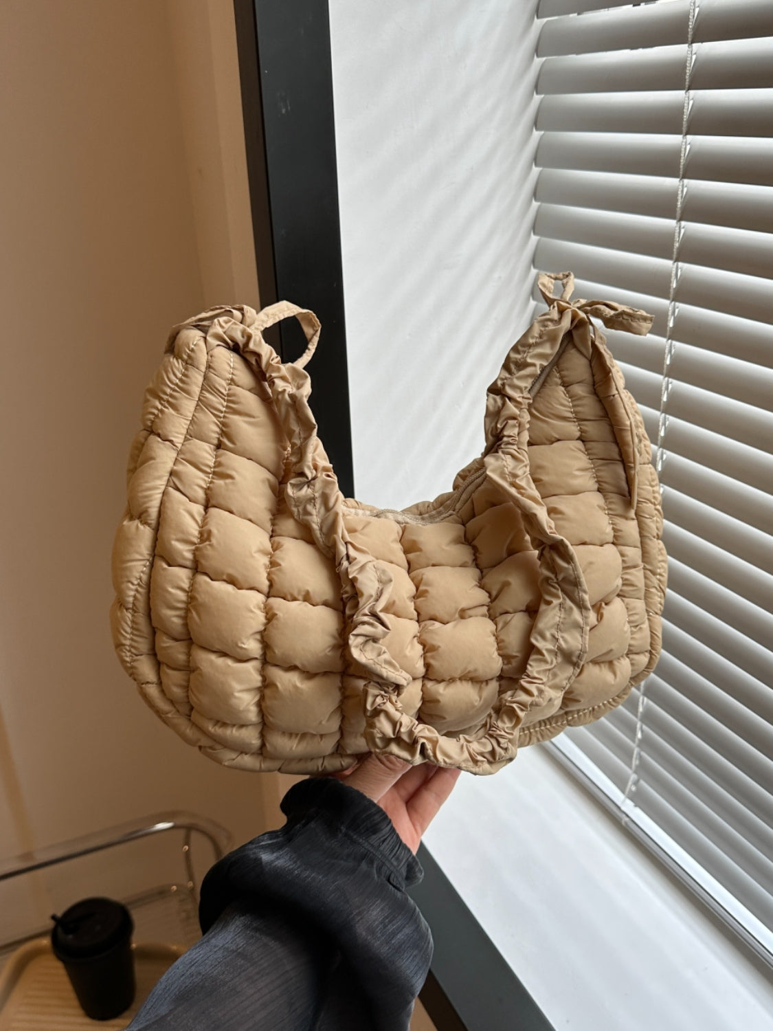 Quilted Bubble Shoulder Bag