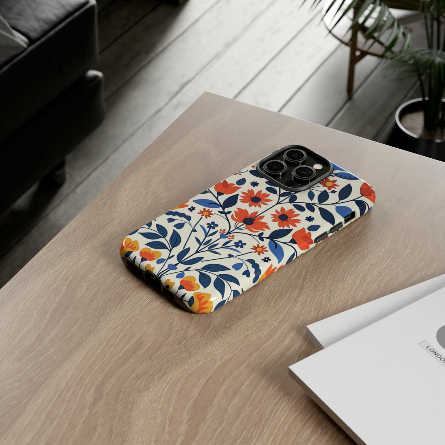 Floral IPhone Case, IPhone Protective Cover