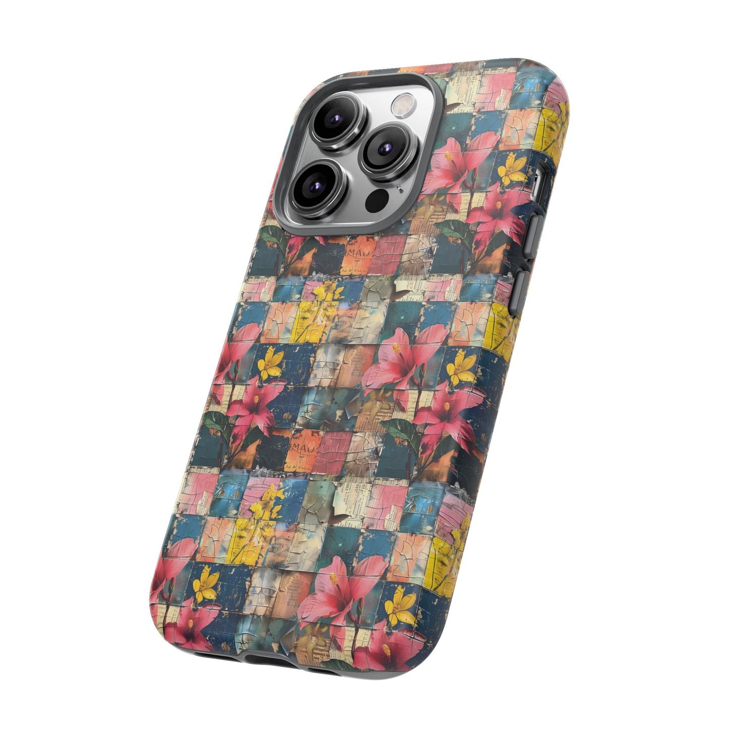 Collage Pattern IPhone Case - IPhones 11 - 15