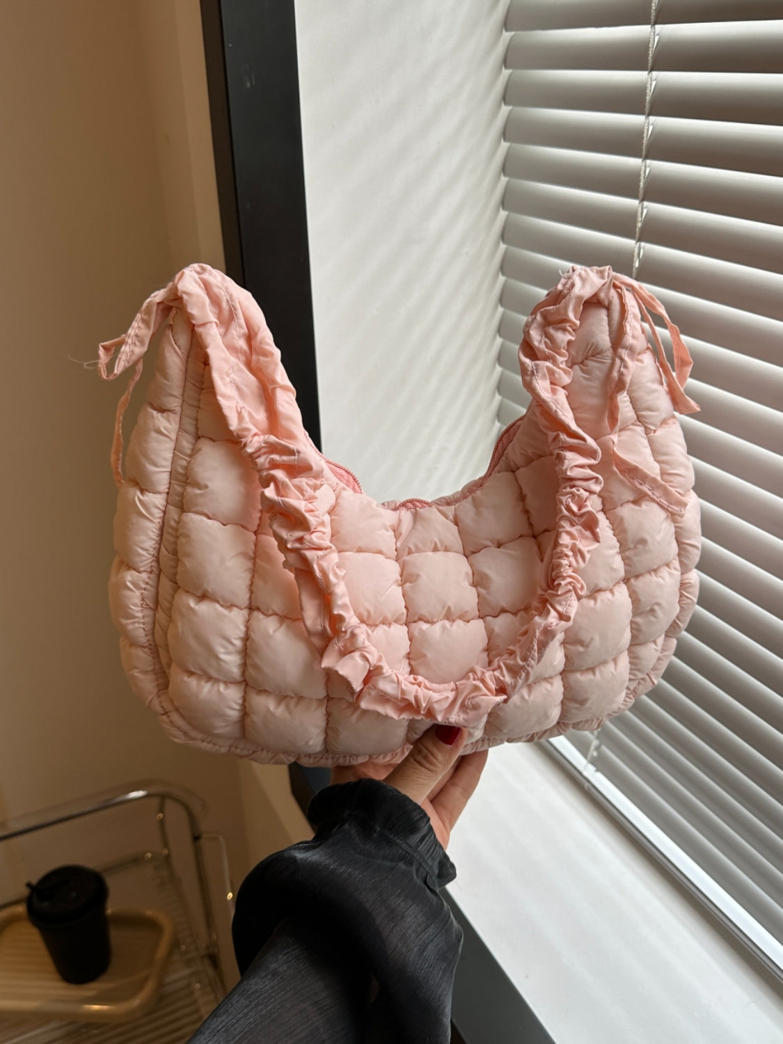 Quilted Bubble Shoulder Bag