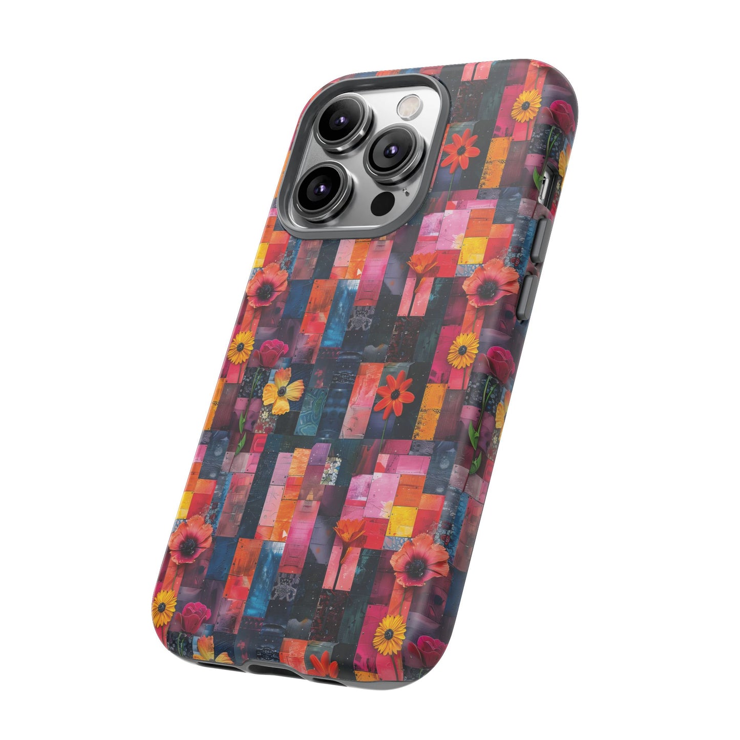 Colorful Collage Pattern IPhone Case