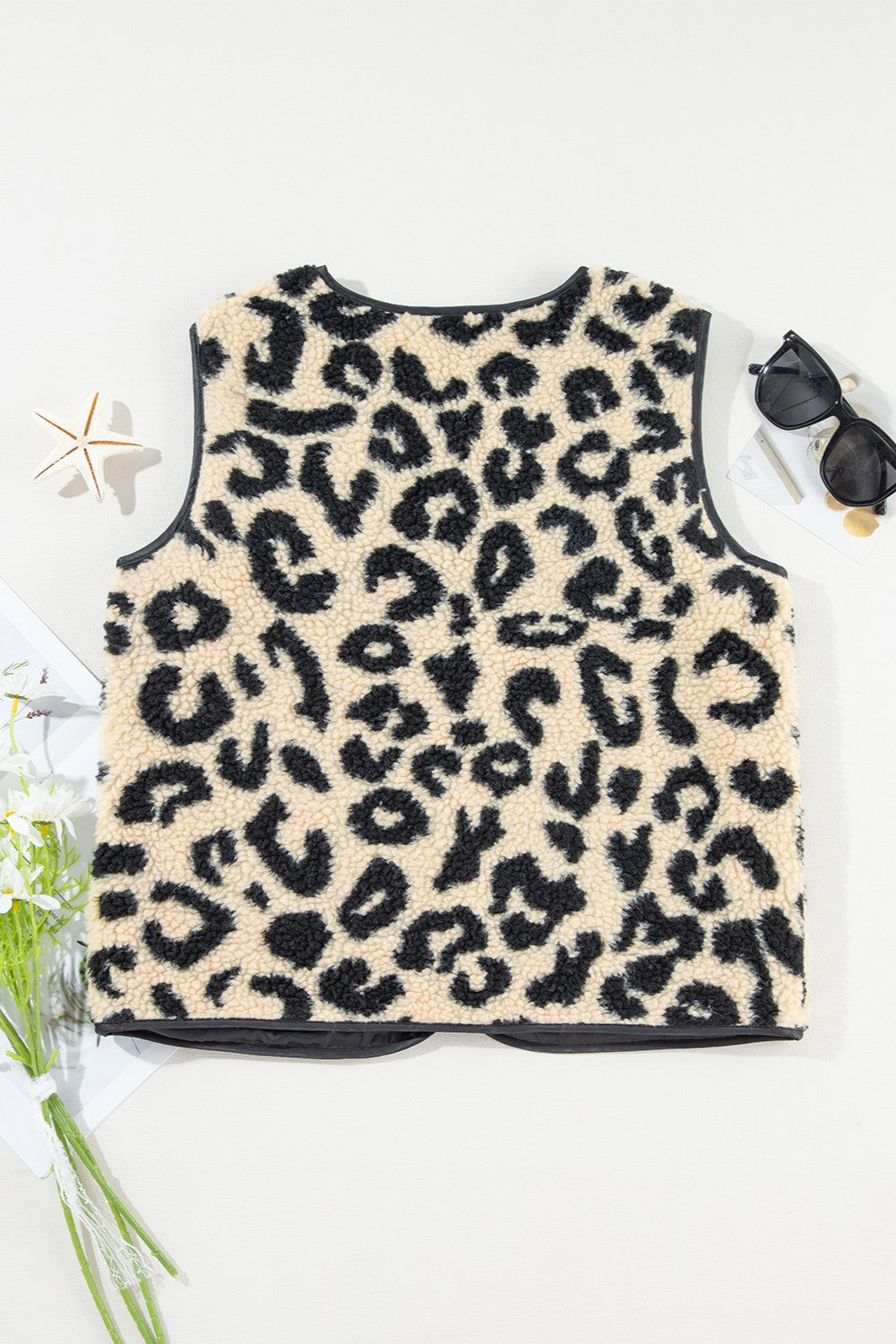 Leopard Print Vest