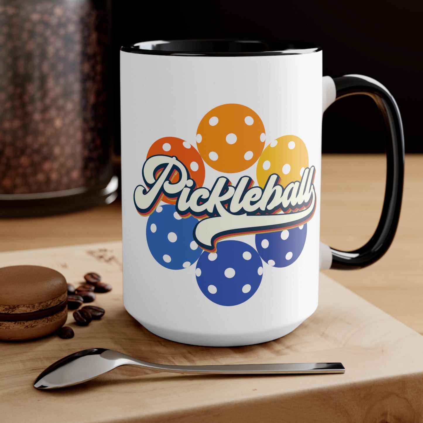 Colorful Pickleball Mug, Pickleball Mug, Pickleball Drink Cup, Gifts For Pickleball Lovers, Pickleball, Gift Ideas, Coffee Cup, Sports Mug