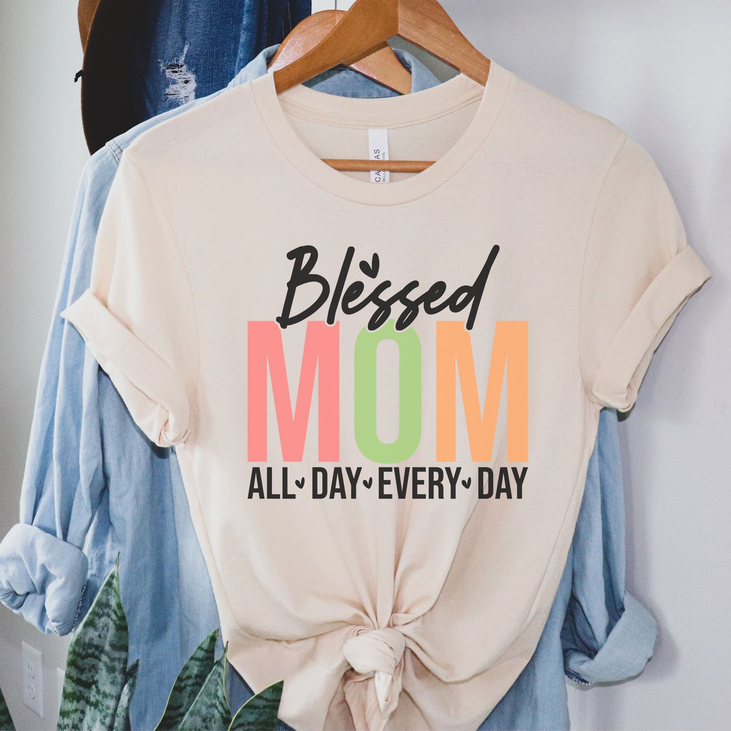 Blessed Mom Short Sleeve Tee