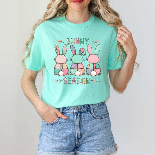 Bunny Season T-shirt, Easter T-Shirt, Easter Bunny, Bunny Rabbit Shirt, Easter Season, Gifts For Her
