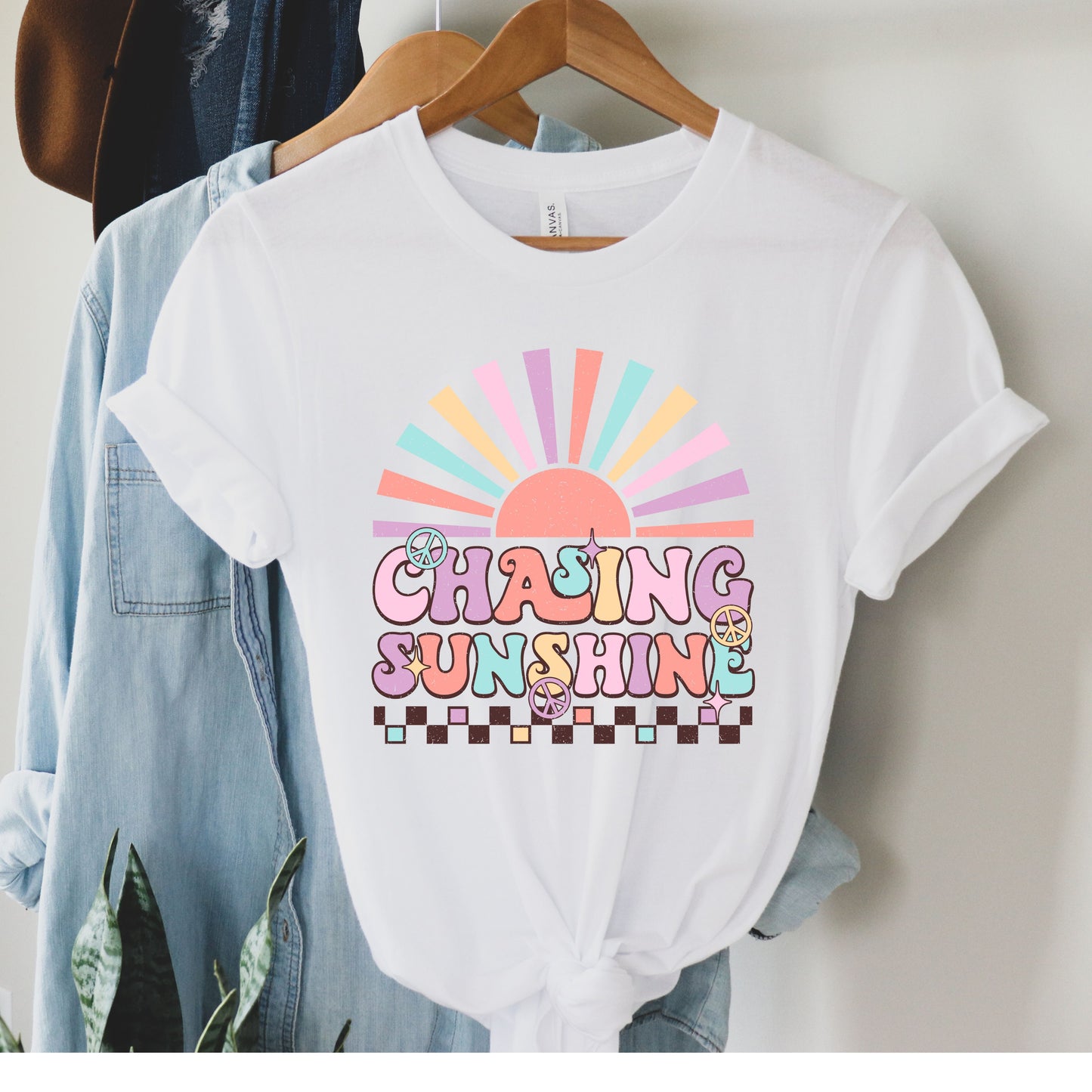 Chasing Sunshine:  Jersey Short Sleeve T-Shirt