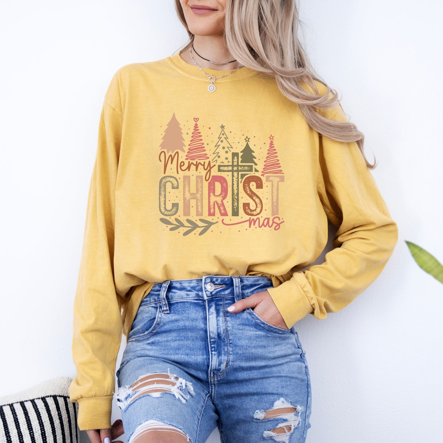 Merry CHRISTmas Long Sleeve T-Shirt