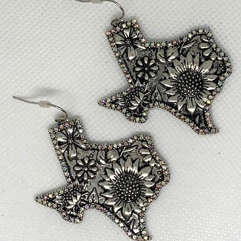 Texas Sunflower Earrings