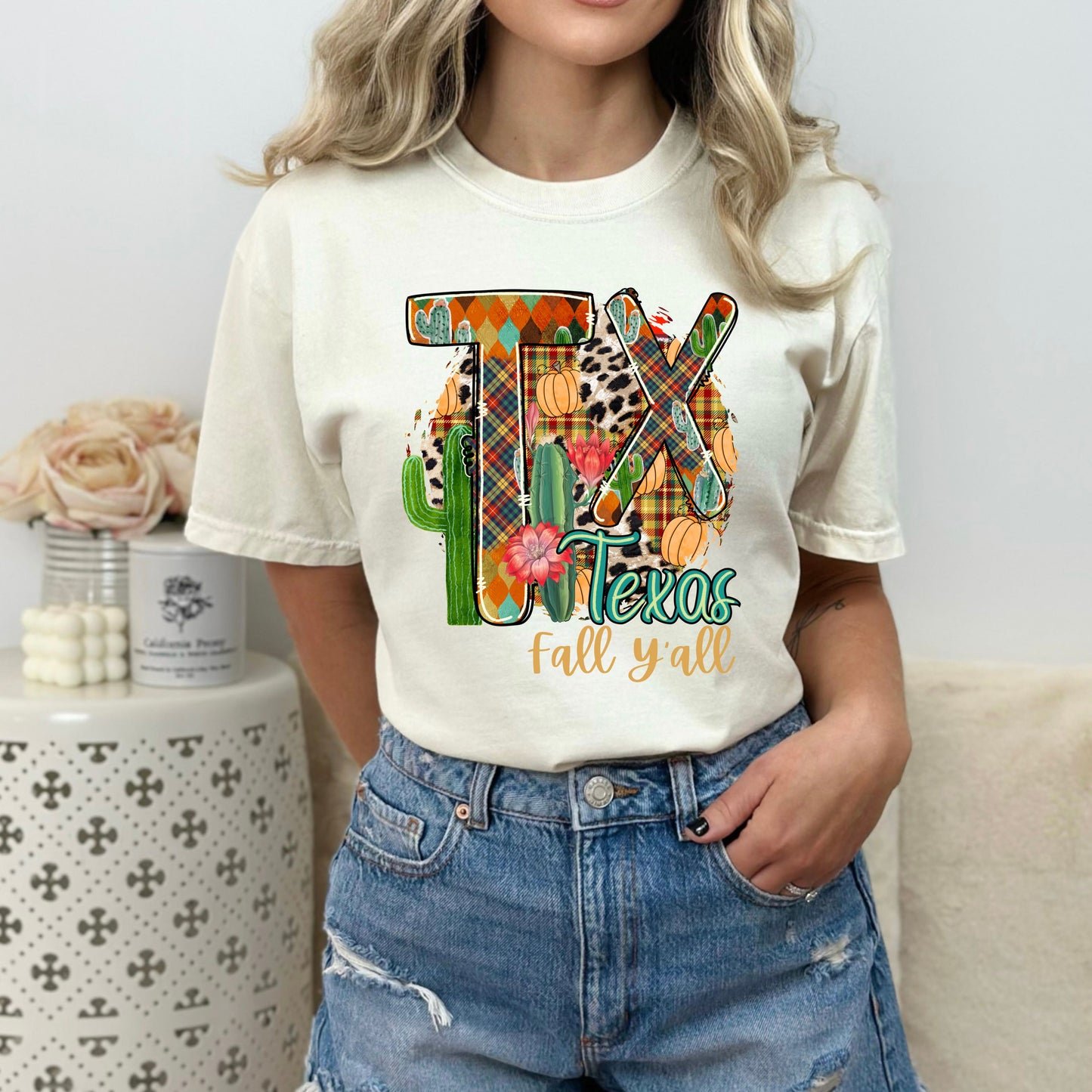 Texas Fall Yall Halloween T-Shirt