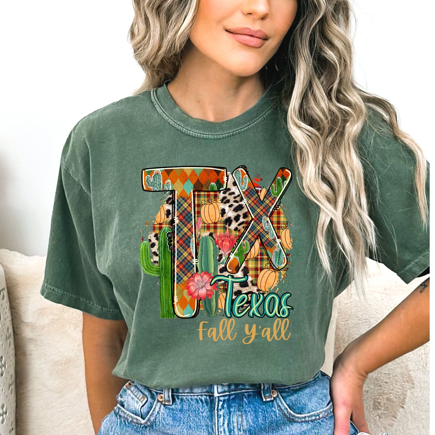 Texas Fall Yall Halloween T-Shirt