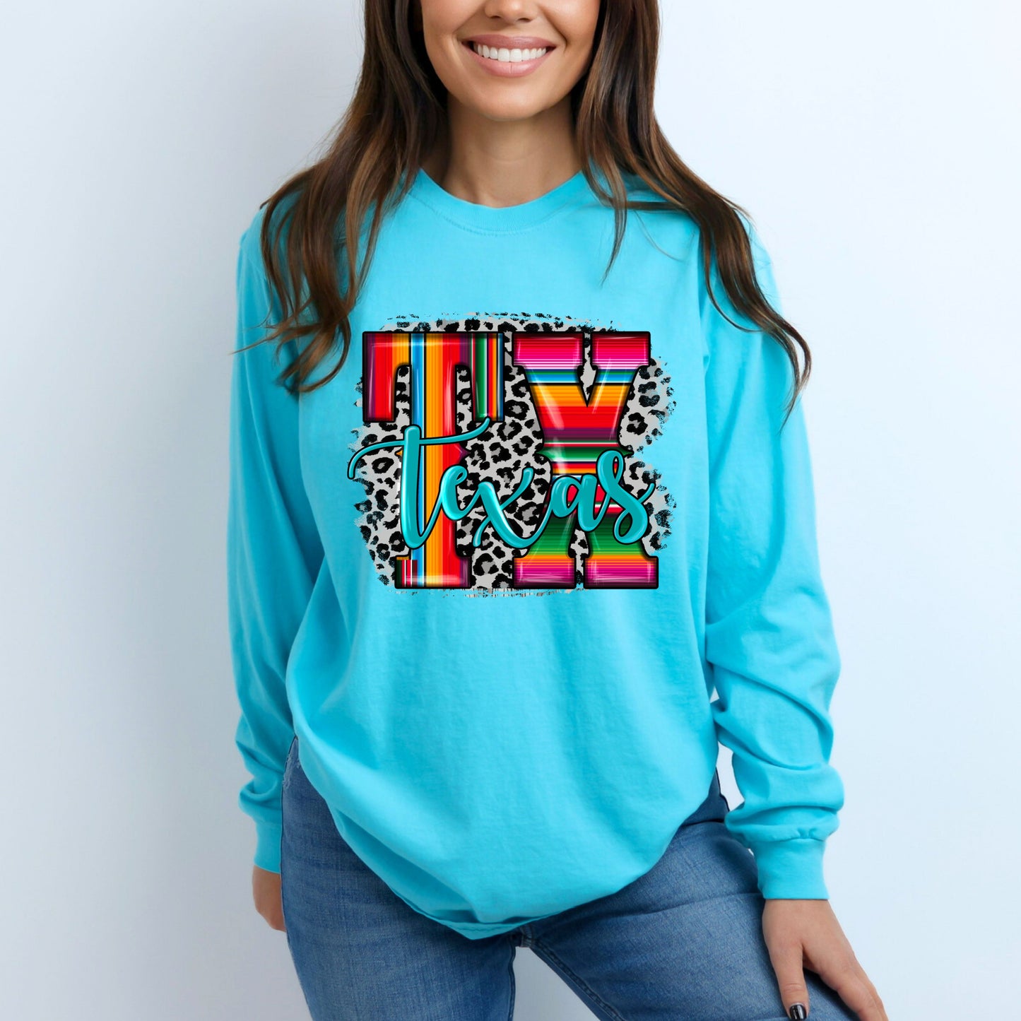 TX Serape Long Sleeve T-Shirt