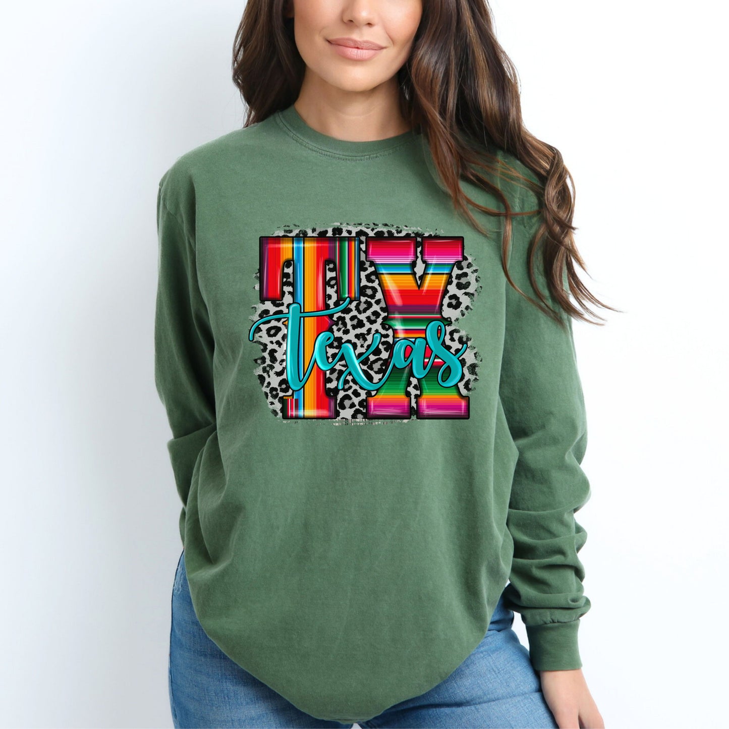 TX Serape Long Sleeve T-Shirt