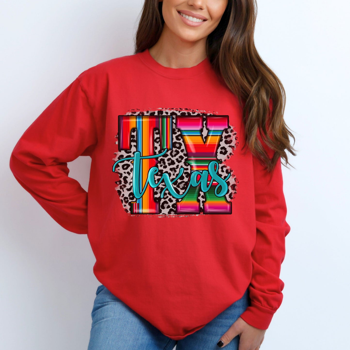 TX Serape Long Sleeve T-Shirt