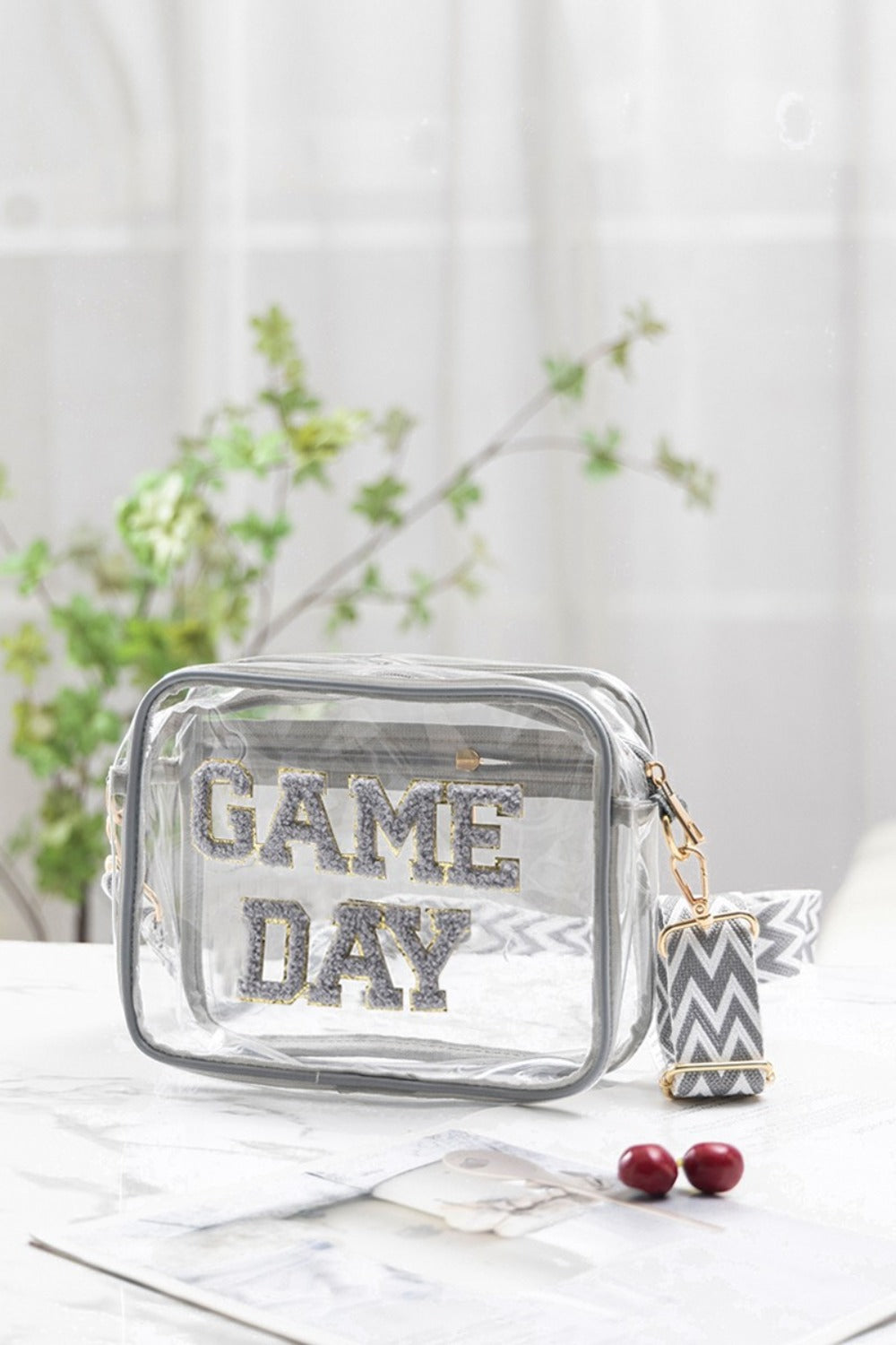 GAME DAY Transparent Crossbody Bag Stadium Approved