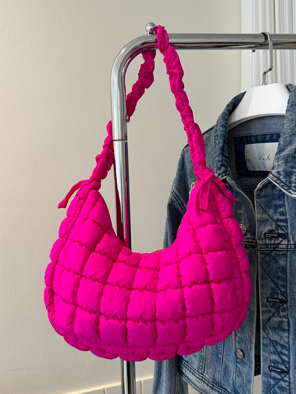 Quilted Bubble Shoulder Bag