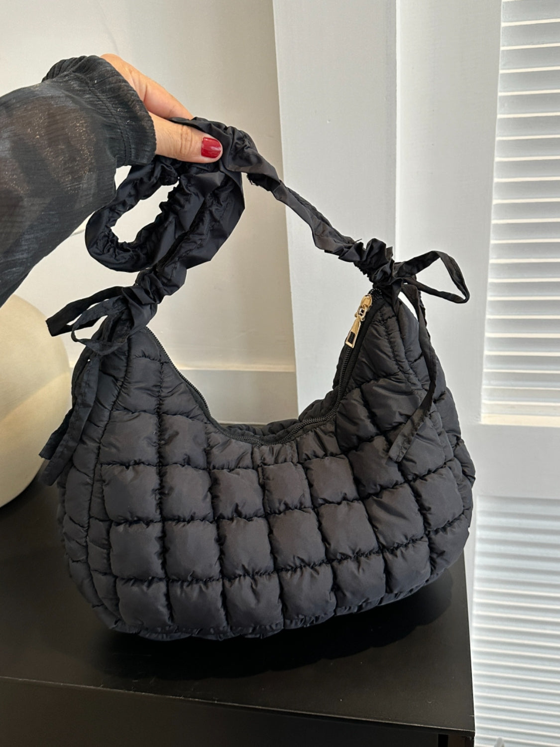 Quilted Bubble Shoulder Bag