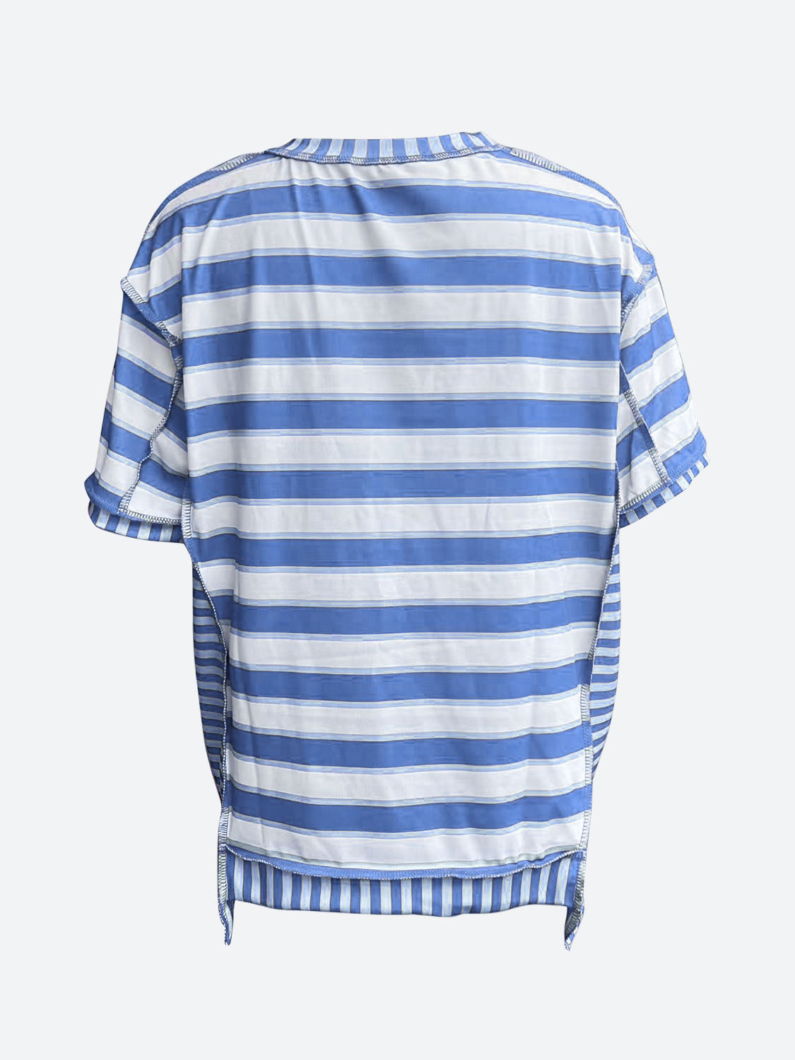 Contrast Stripes:  Great T-Shirt in Several Color Choices