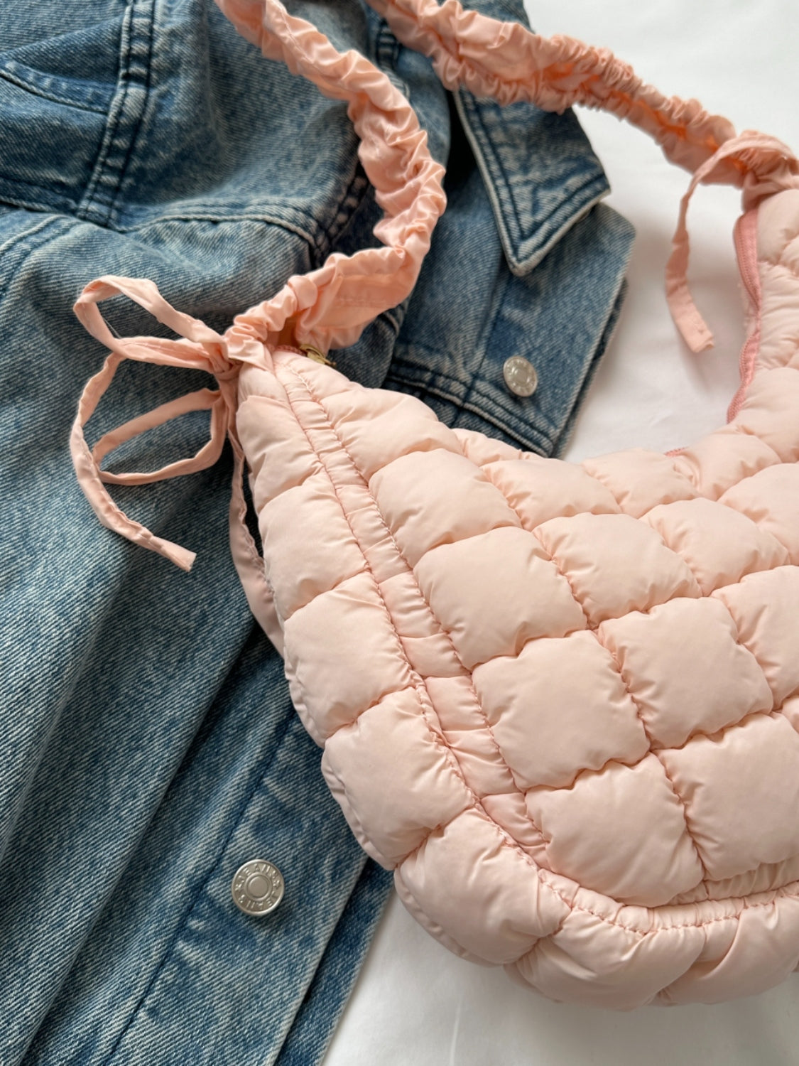 Quilted Bubble Shoulder Bag