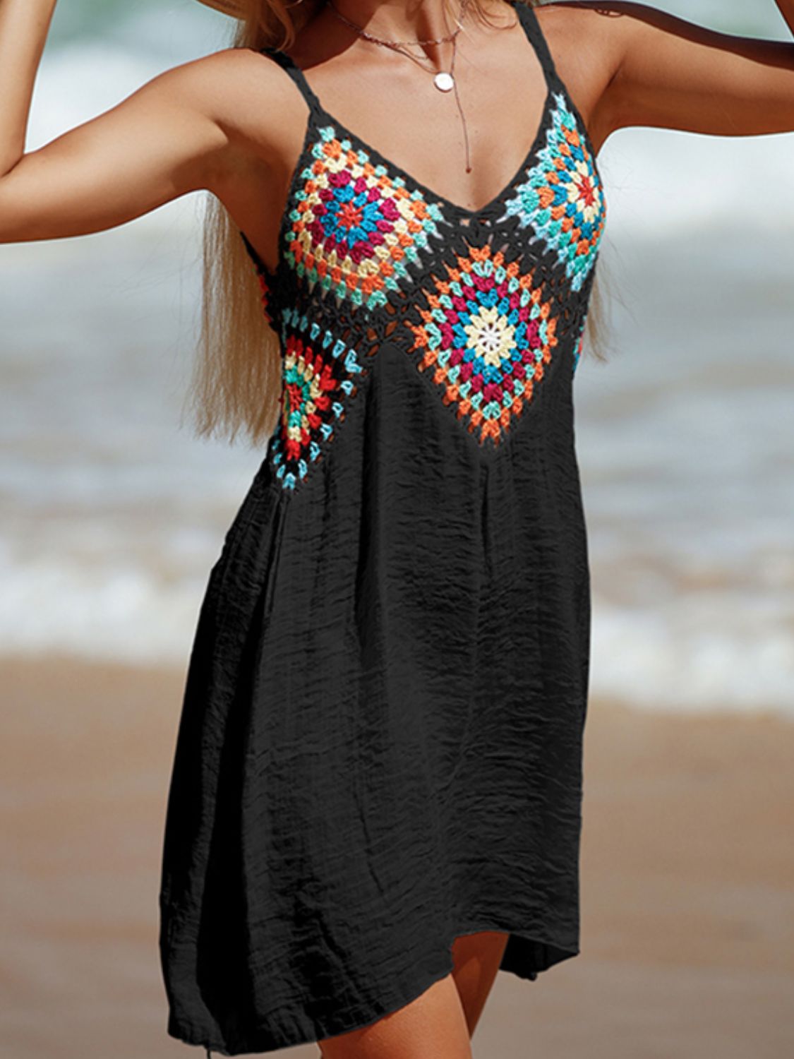 Casual Cover Up:  V-Neck Cover Up Dress, Several Color Options