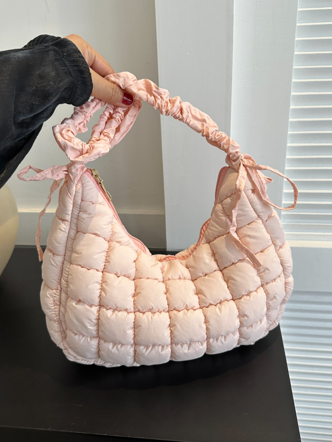 Quilted Bubble Shoulder Bag