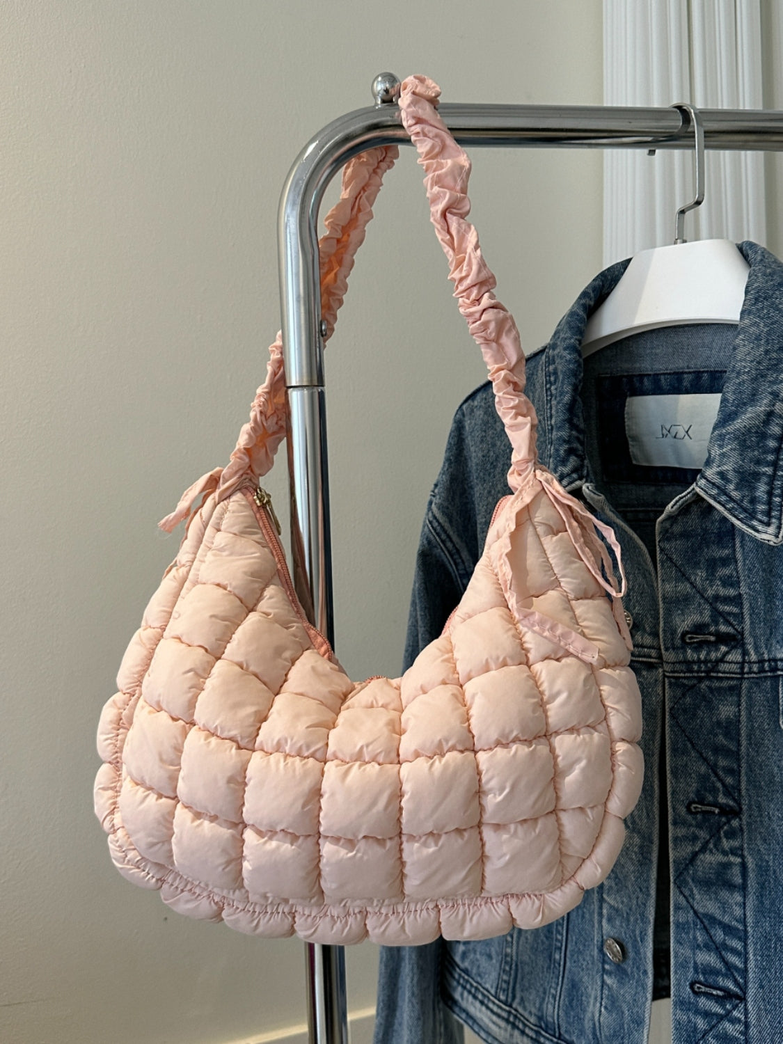 Quilted Bubble Shoulder Bag