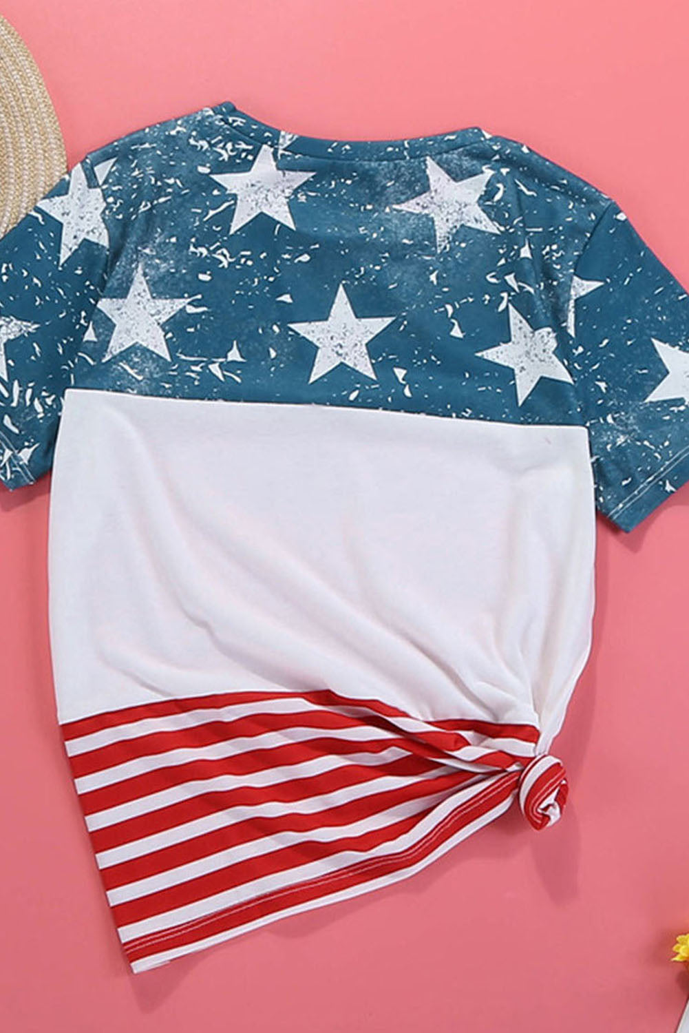 Bold Blocks & Celestial Charm: The Stars 'n' Stripes Tee