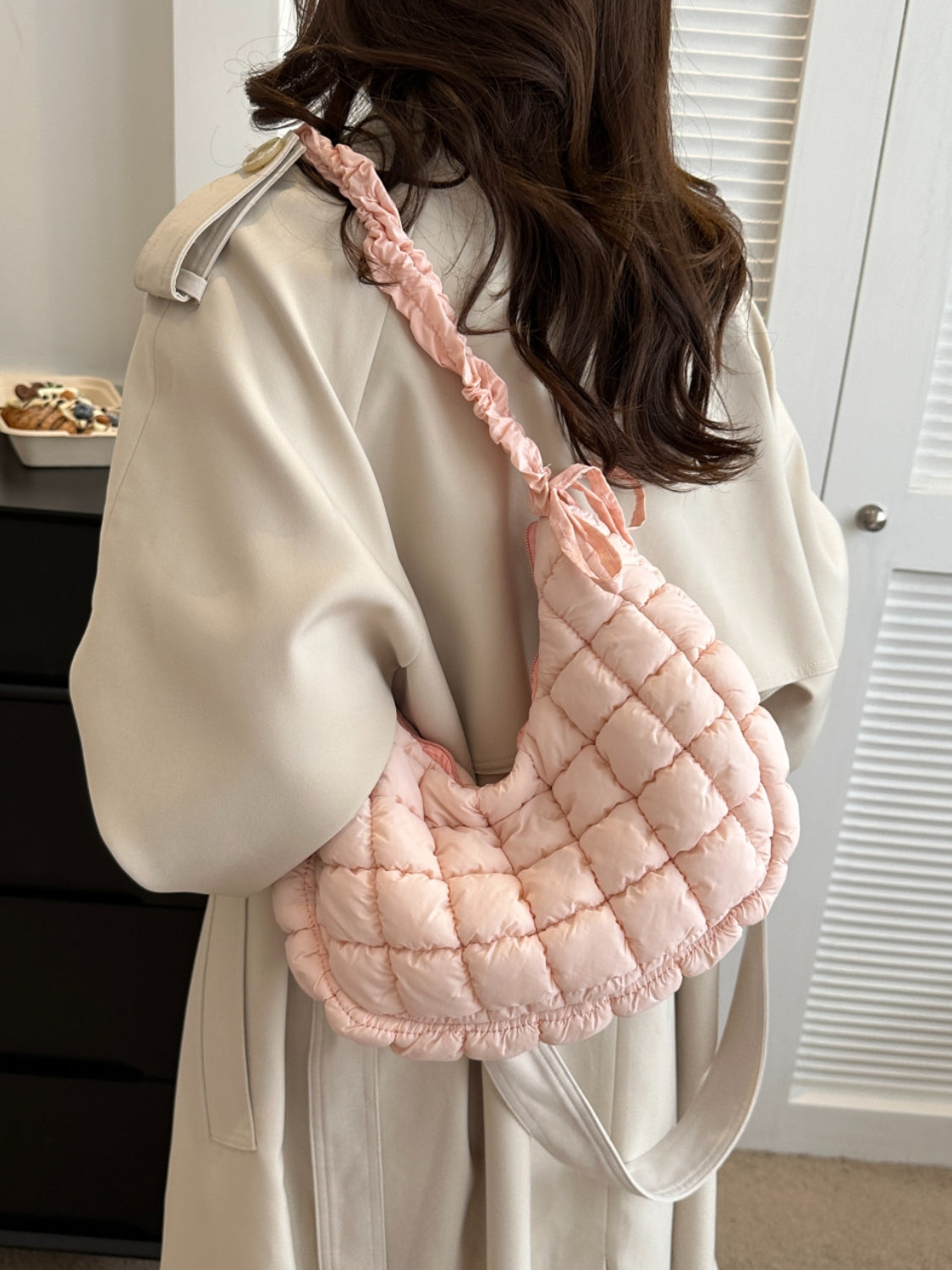 Quilted Bubble Shoulder Bag